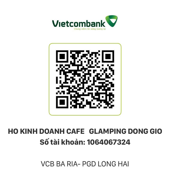QR Thanh toán - HO KINH DOANH CAFE GLAMPING DONG GIO